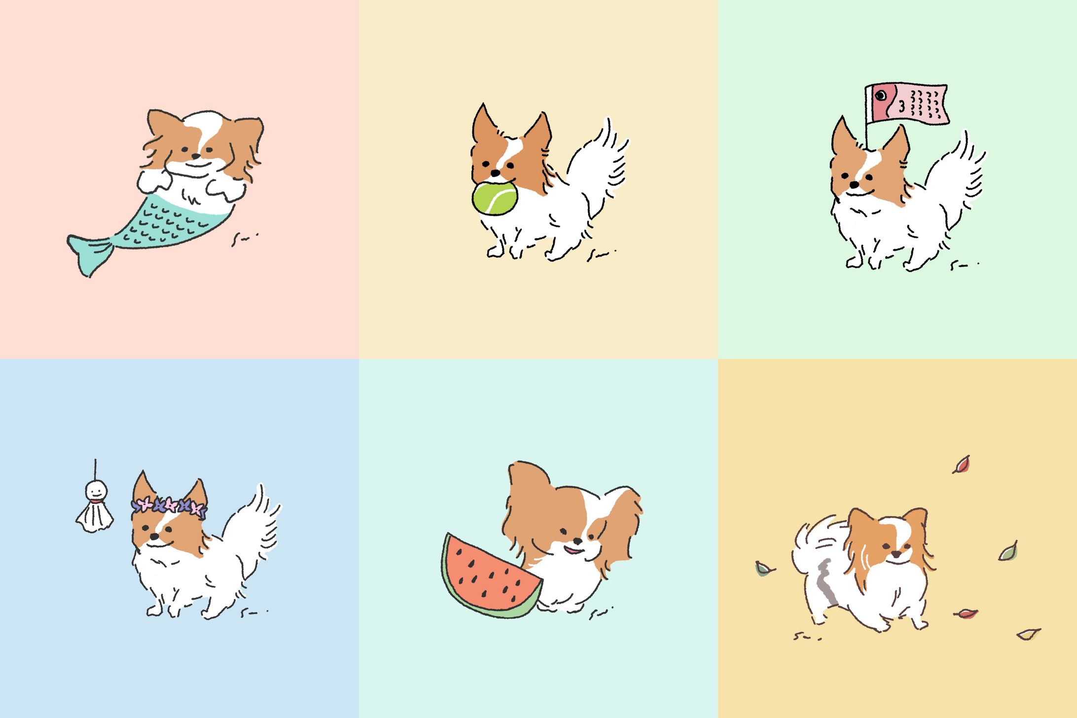 ペットの似顔絵アイコン-1