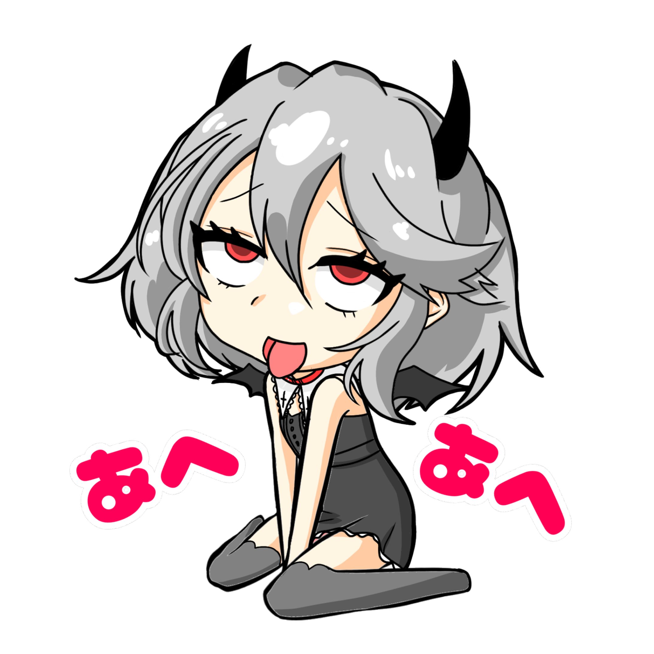 SDキャラ、LINEスタンプ用イラスト-1