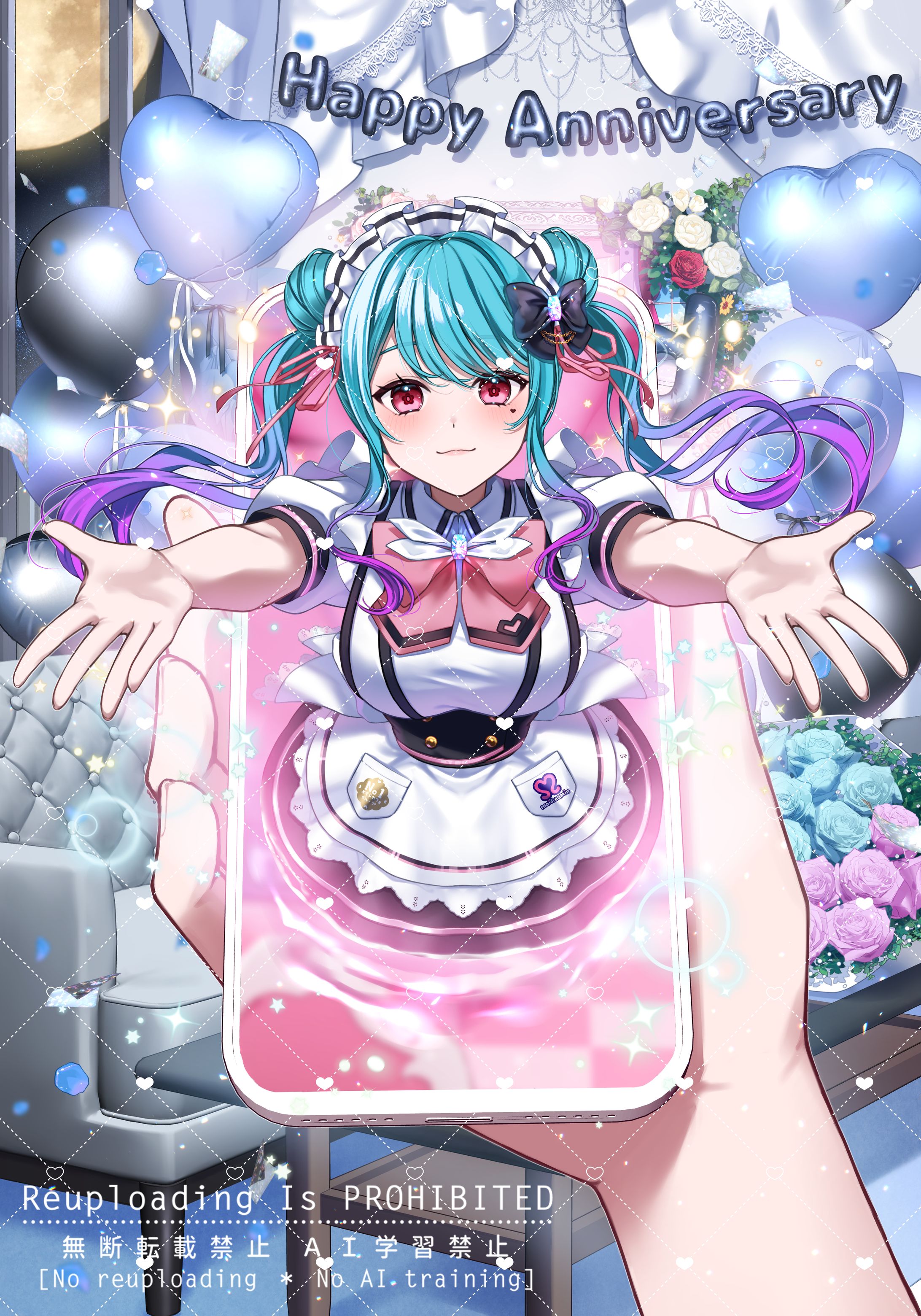 【ご依頼】睦月胡桃様　一枚絵-1