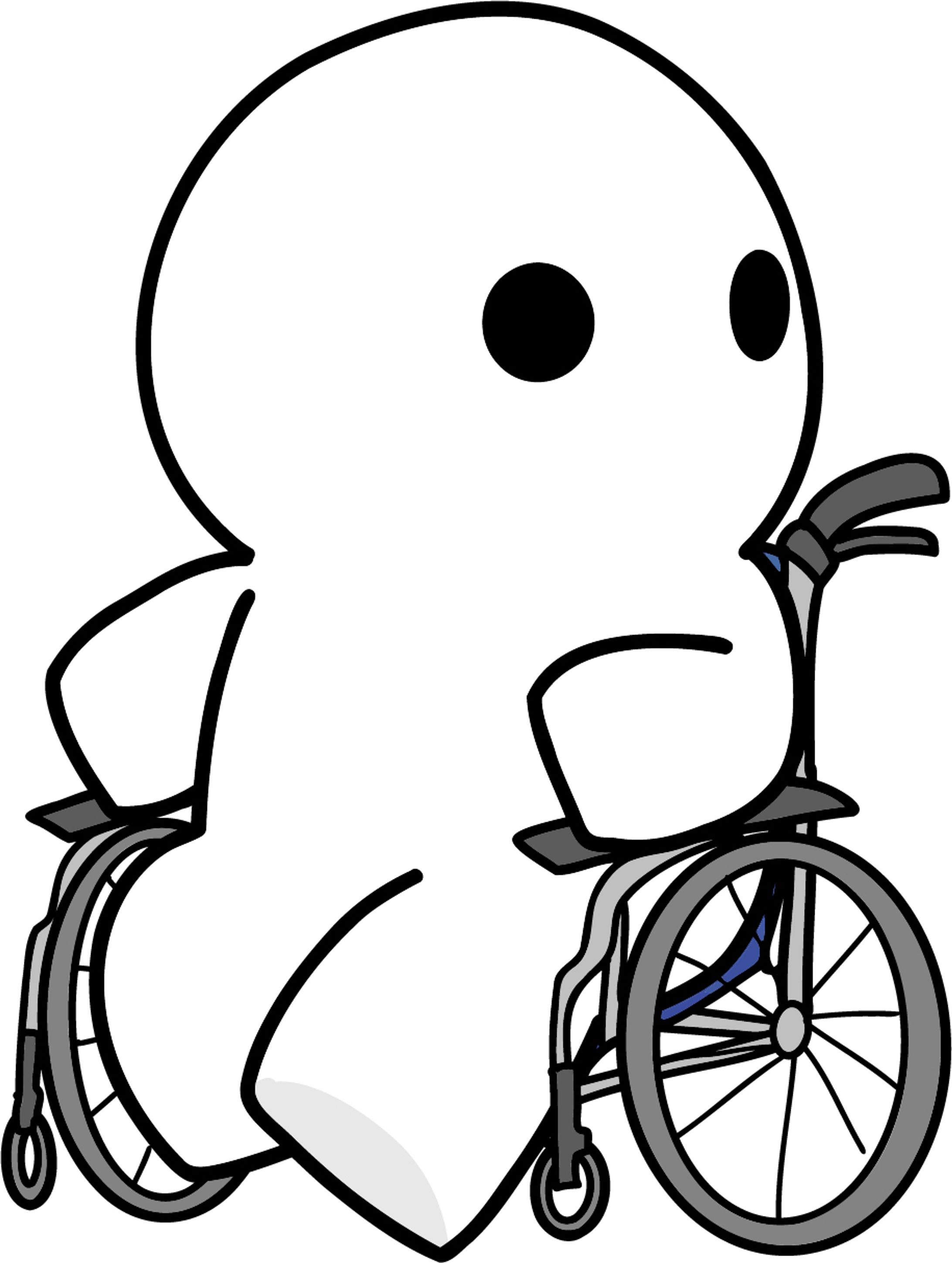 車椅子に乗るオリキャラ-1