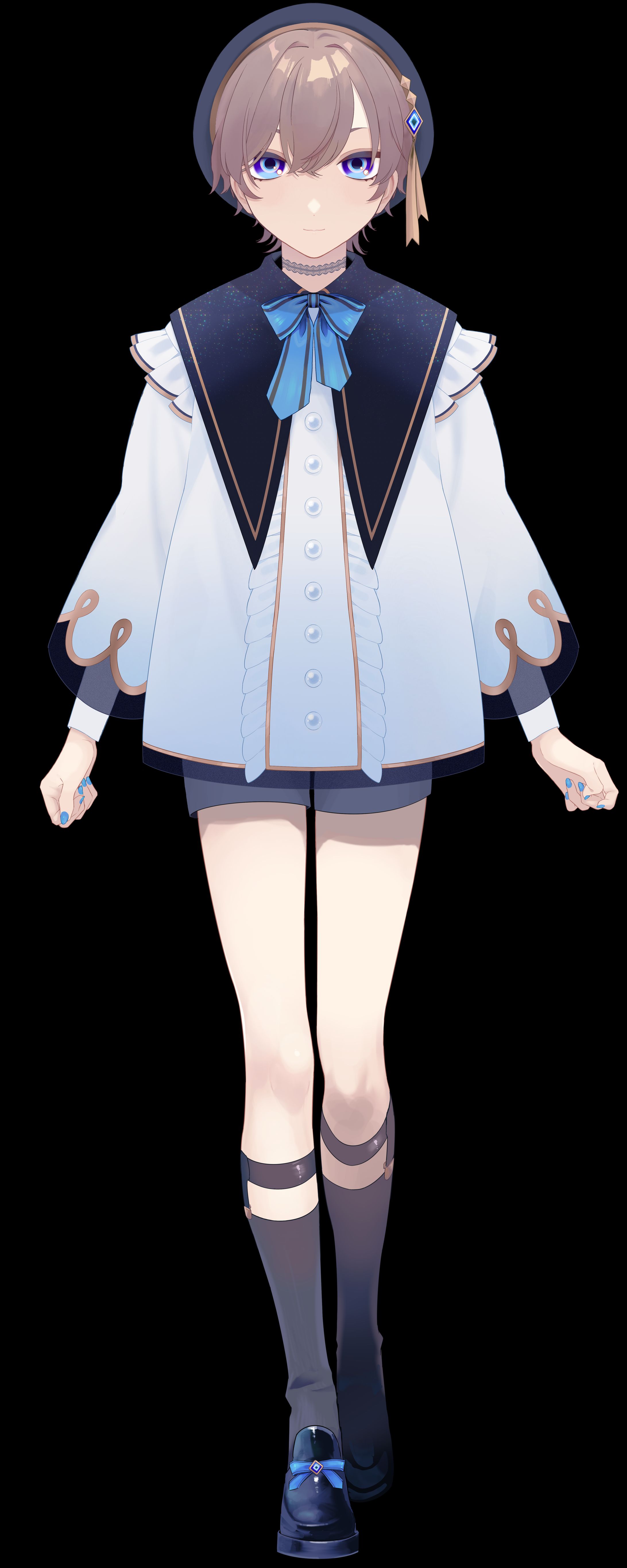 Vtuber『憂罪チズル』キャラクターデザイン-1