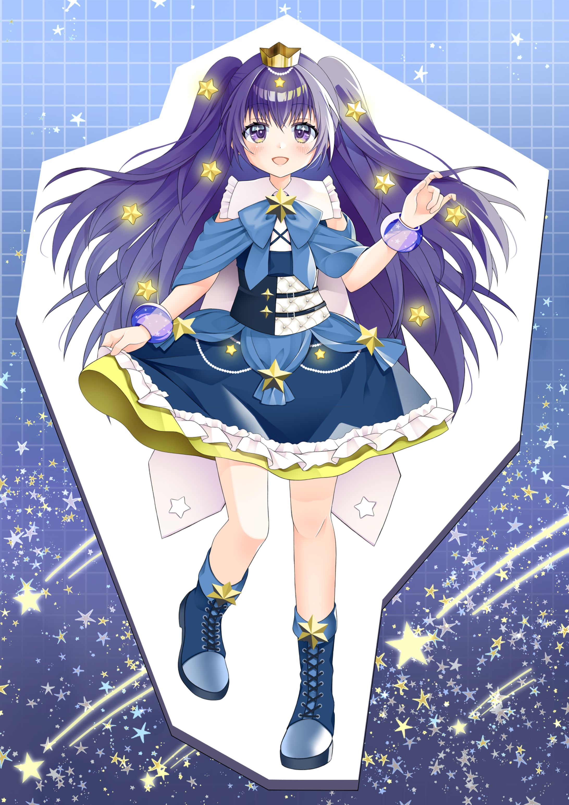 星モチーフ女の子-1