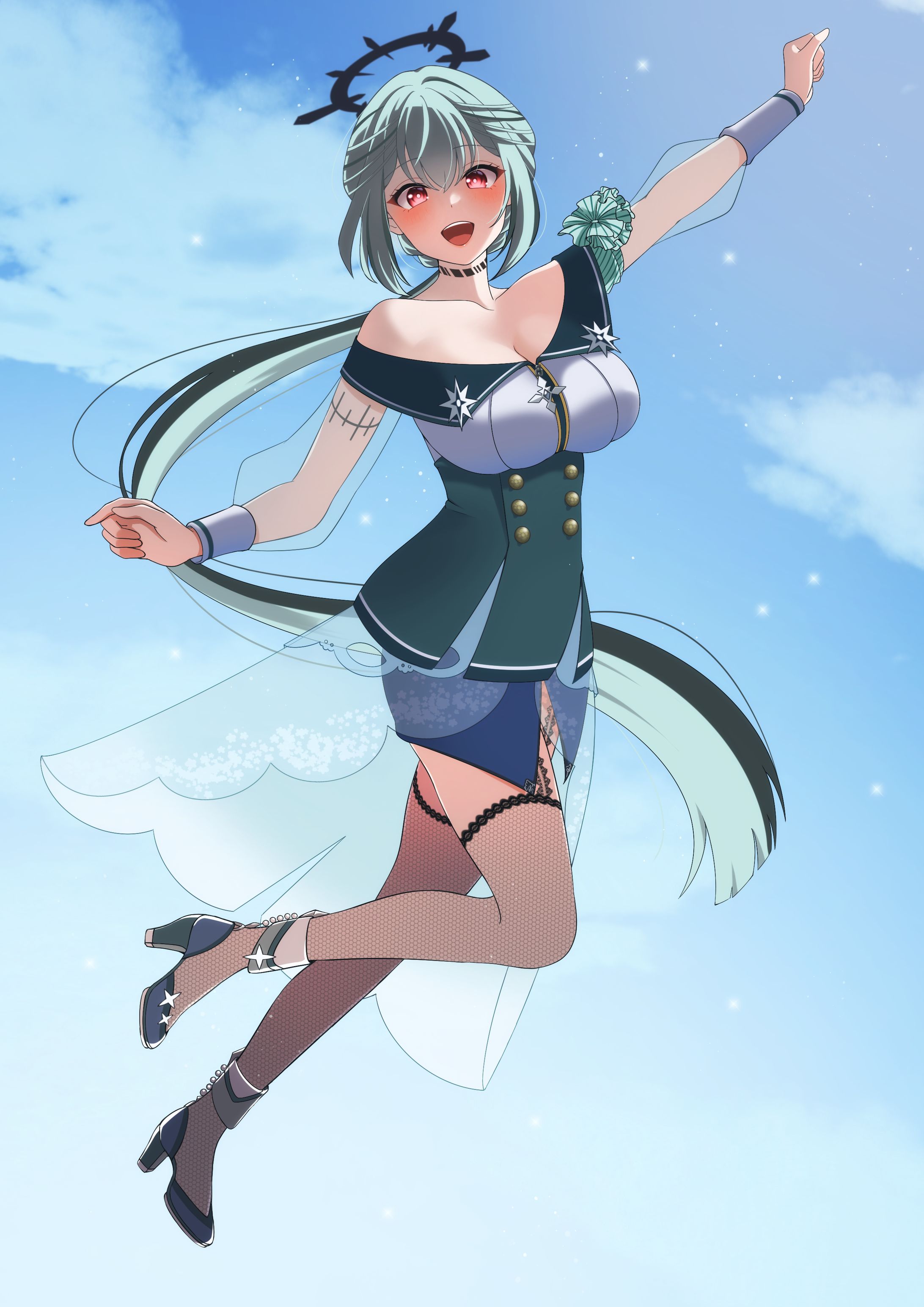 Vtuber✈️ソラキマレイさんのMVイラスト-1