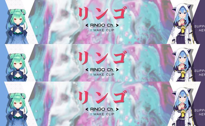 youtube漫画、banner