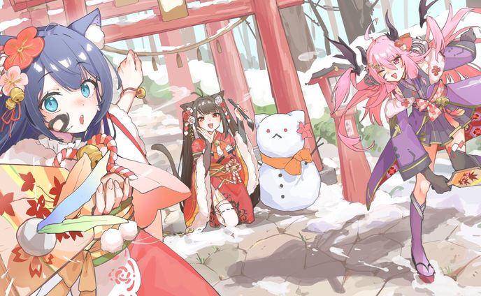 正月一枚絵のご依頼