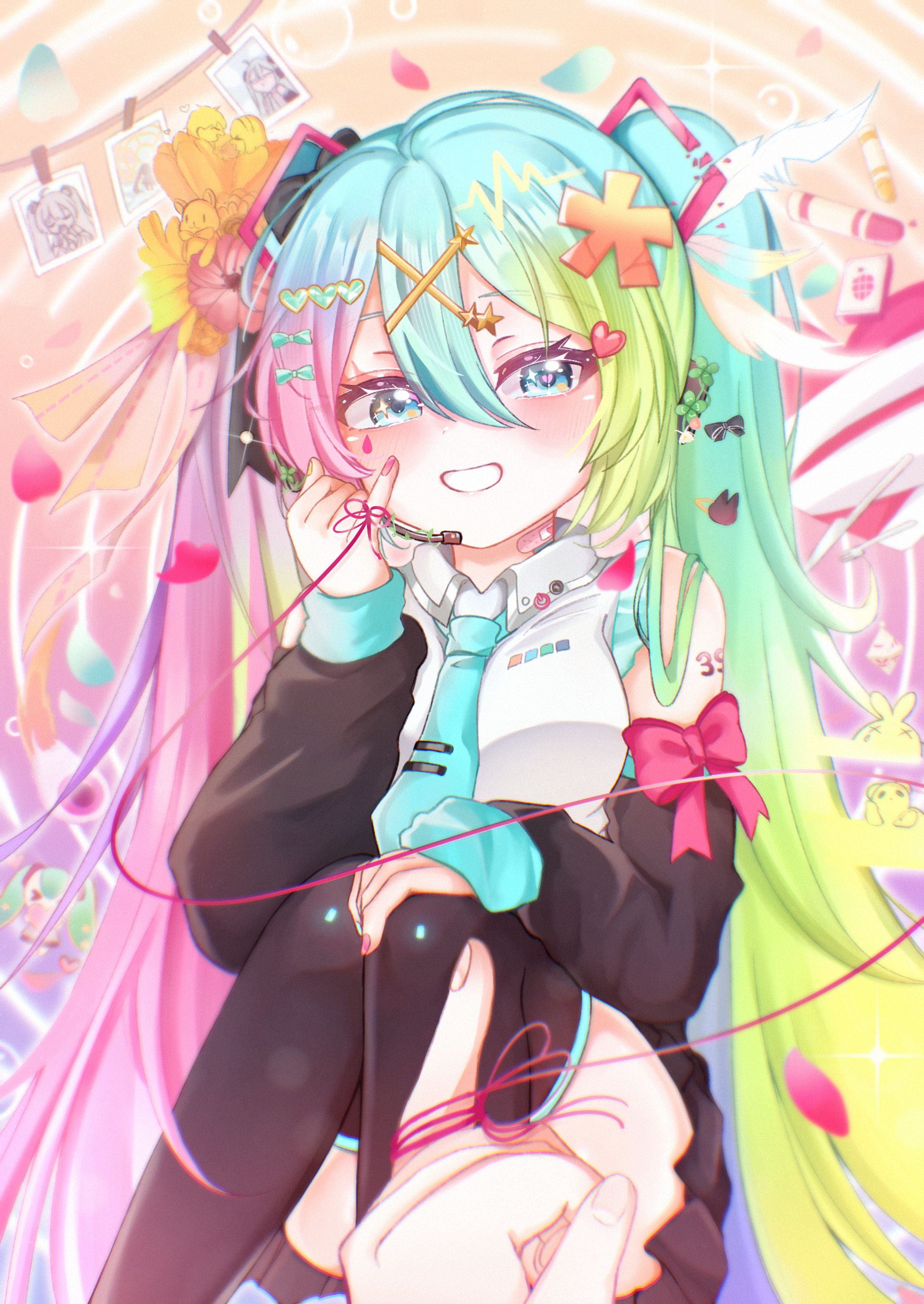 イラスト_初音ミク_ミクの日_愛言葉V-1