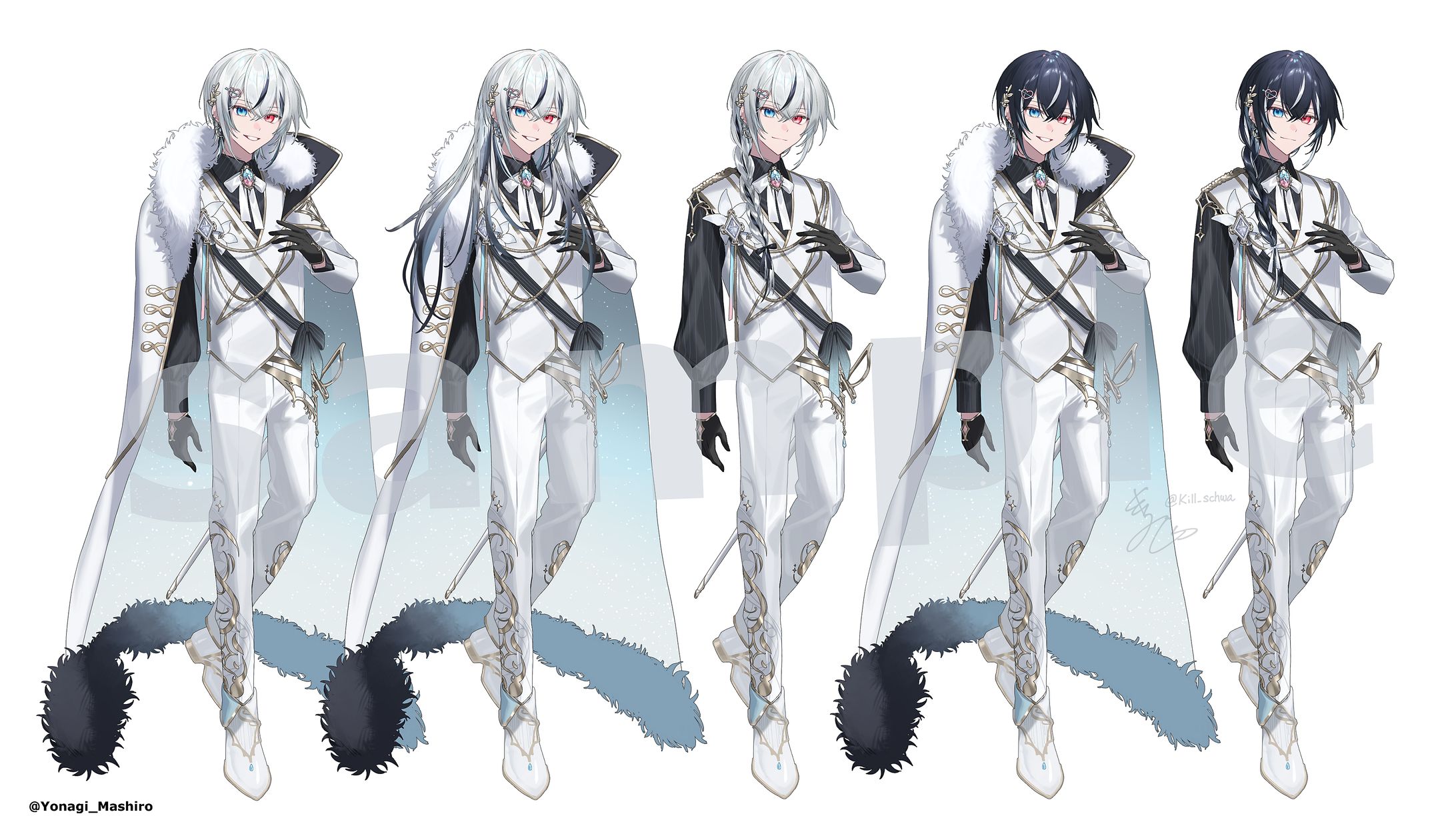 【個人依頼】男装デザイン&立ち絵-1