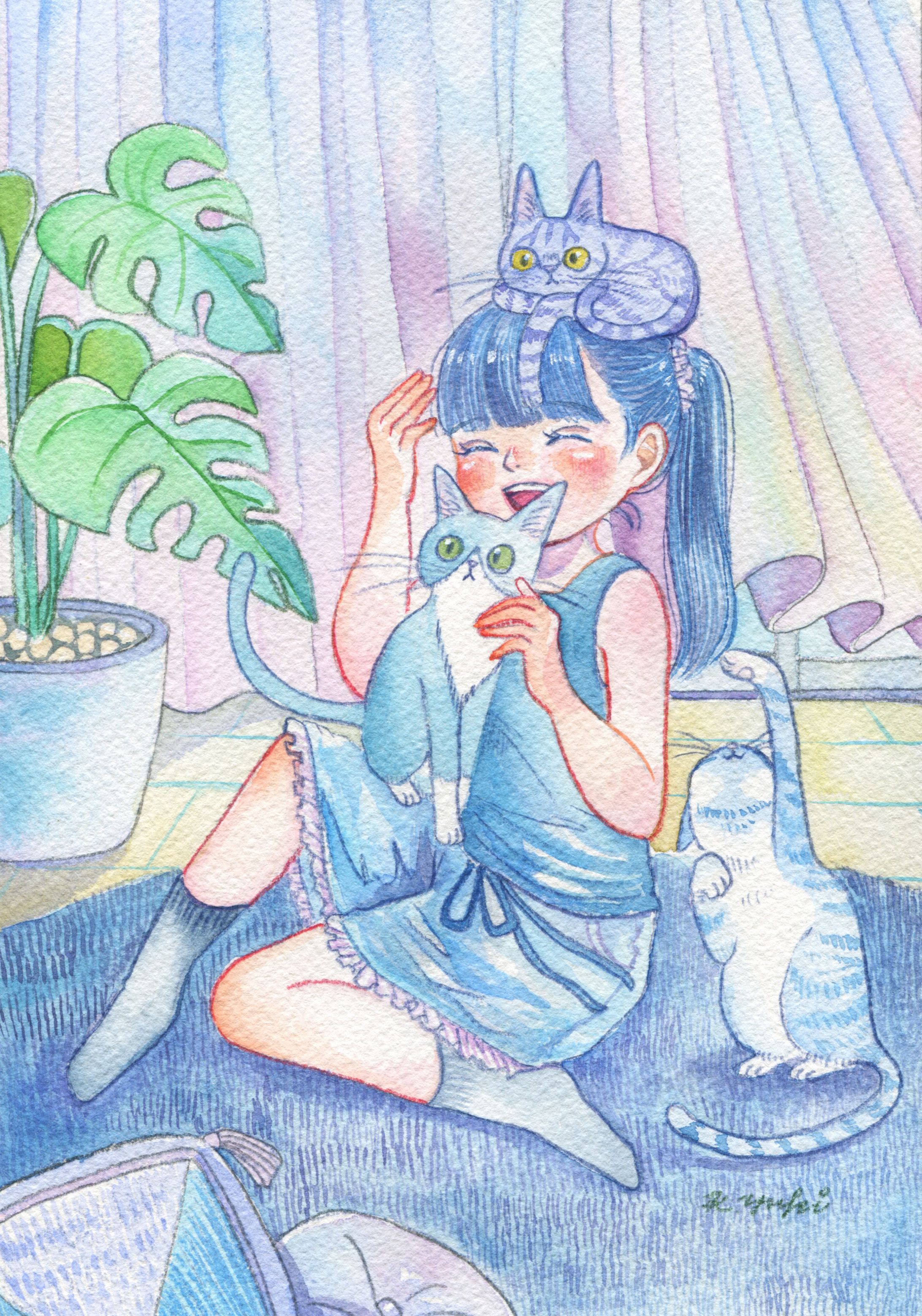 三匹の猫-1