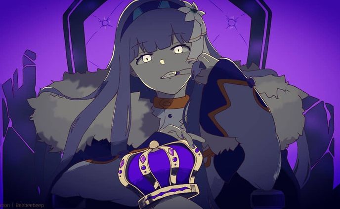 👑 
.
.
.
(composition is based on the song "King" by Kanaria)
.

.
#illustration #IbispaintX #vtuber #ViViD #vivid_virtual