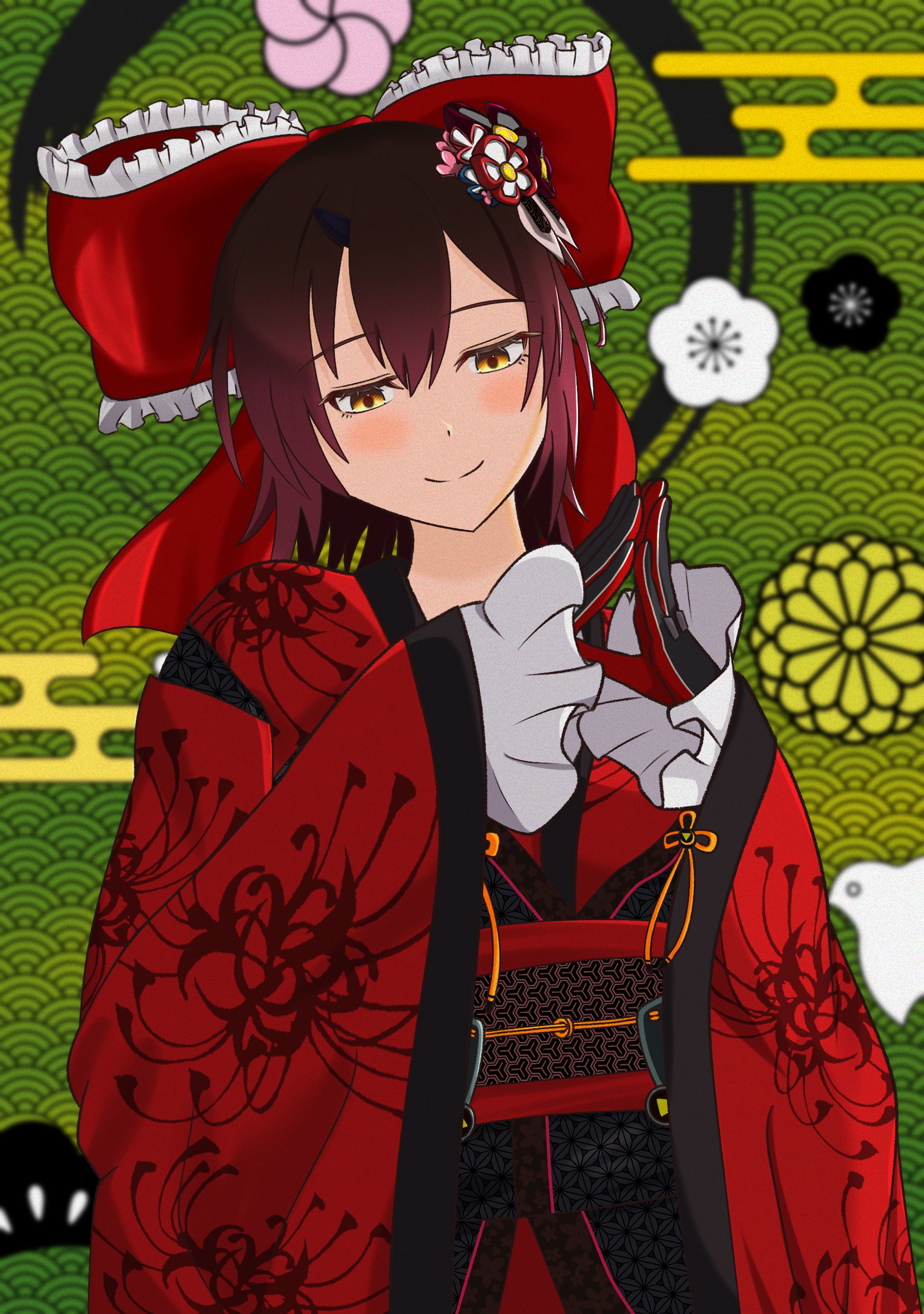 【FA】ロボ子さん 正月衣装-1