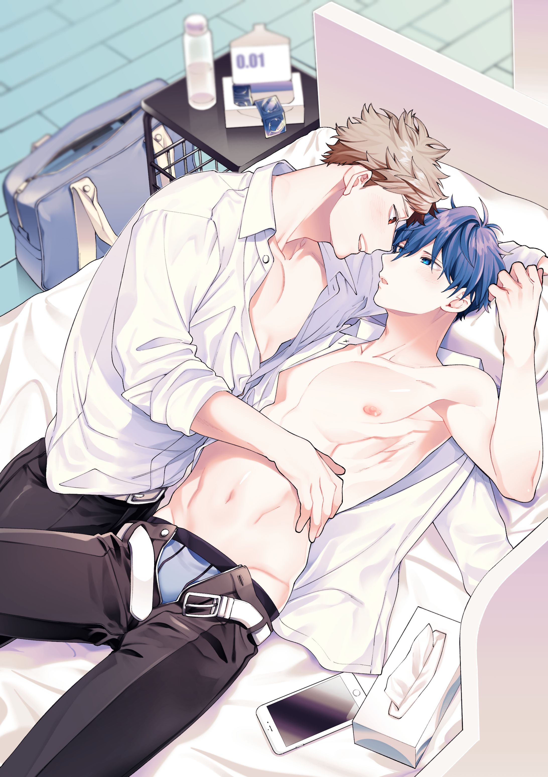 【商業BL】単行本表紙イラスト-1