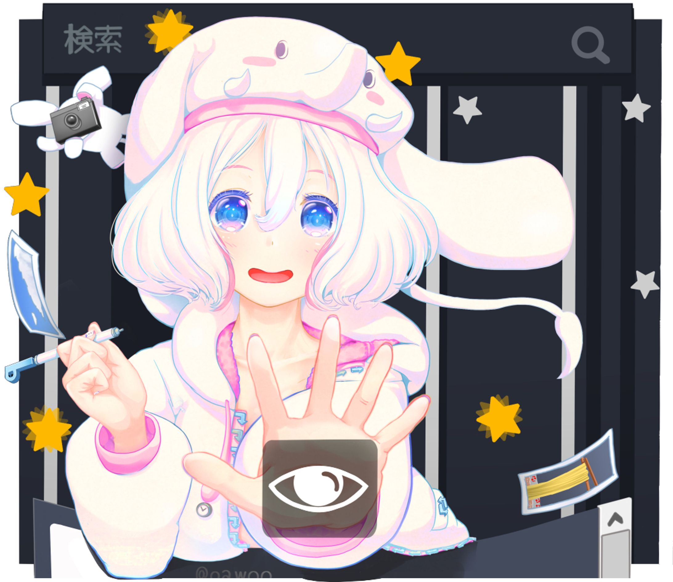 パウーキャラクターデザイン pawoo賞-1