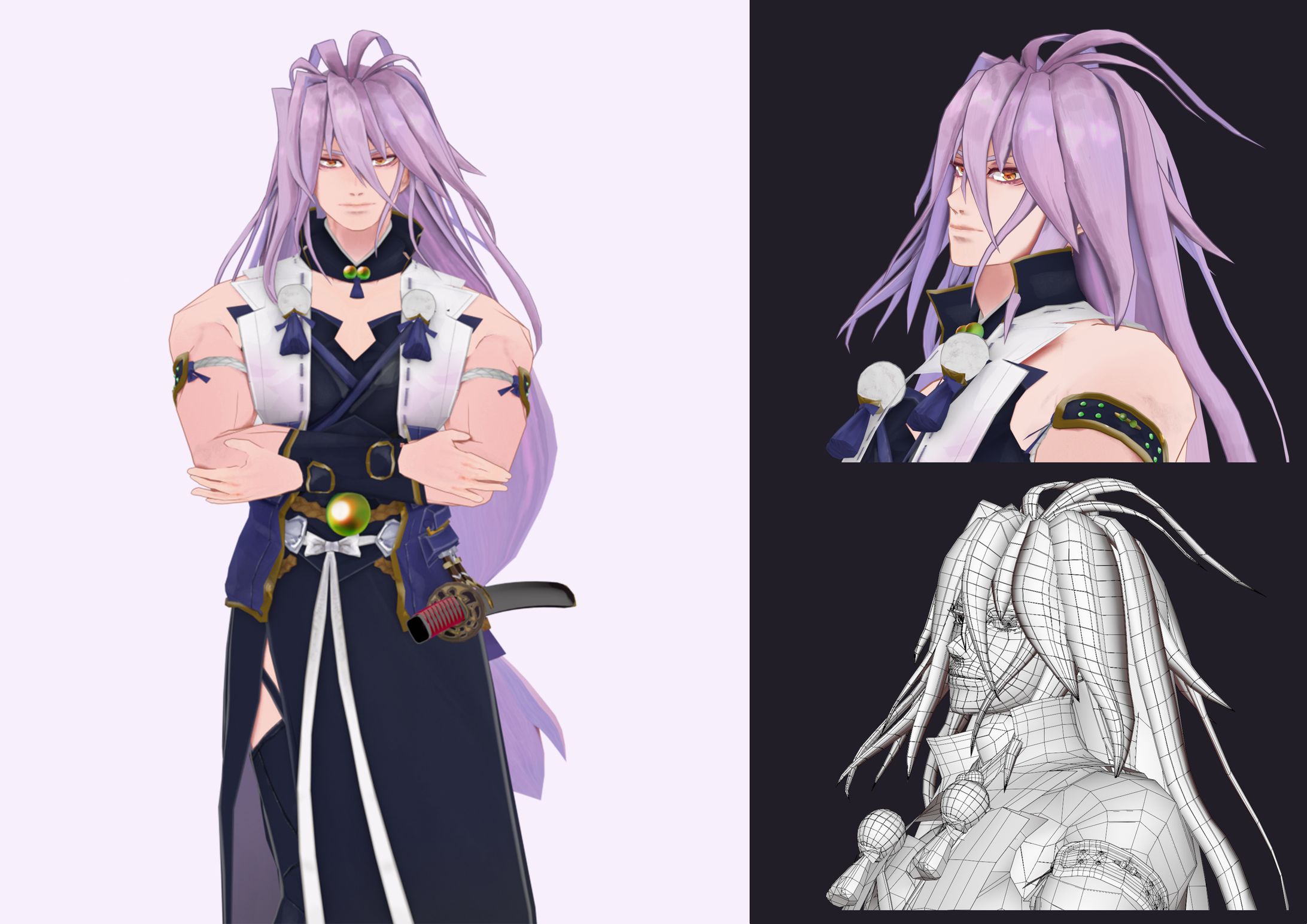 3Dモデル（ファンアート）-1
