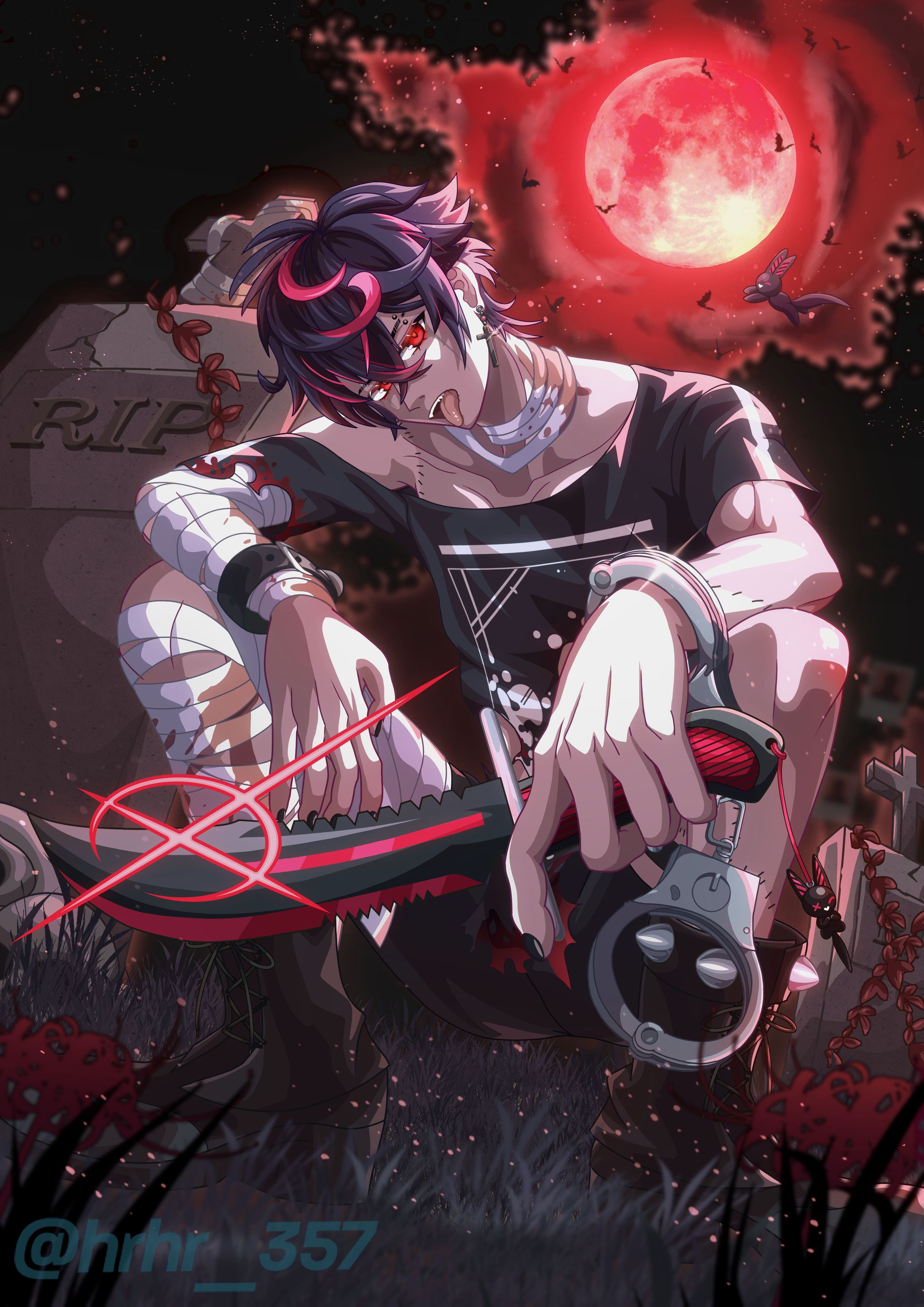 Kuro Kurenai (VShojo VTuver)-1