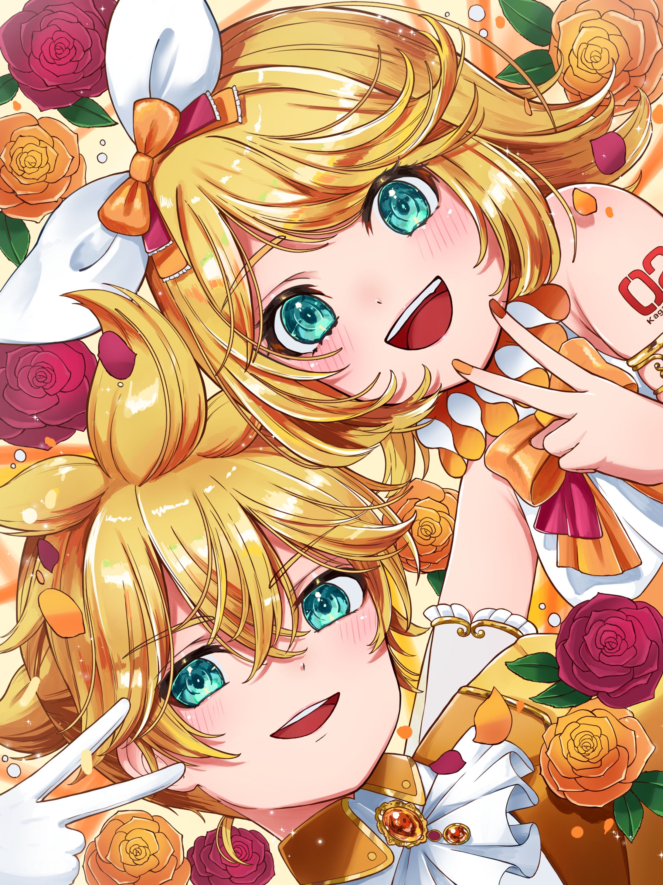 鏡音リンレン ファンアート-1