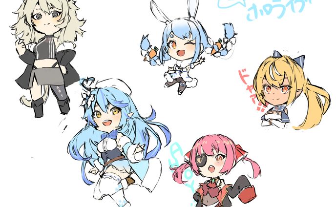 ミニキャラ　V