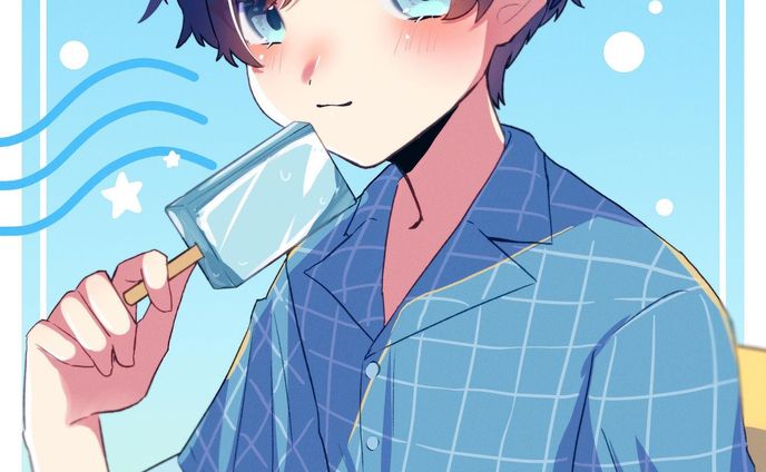🏖☀️

・

 #そらる  #そらるの絵  #イラスト  #illustration