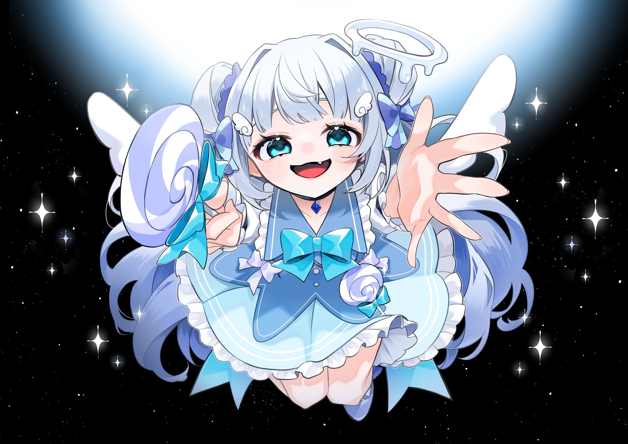【works】来海かのん様一周年記念イラスト-1