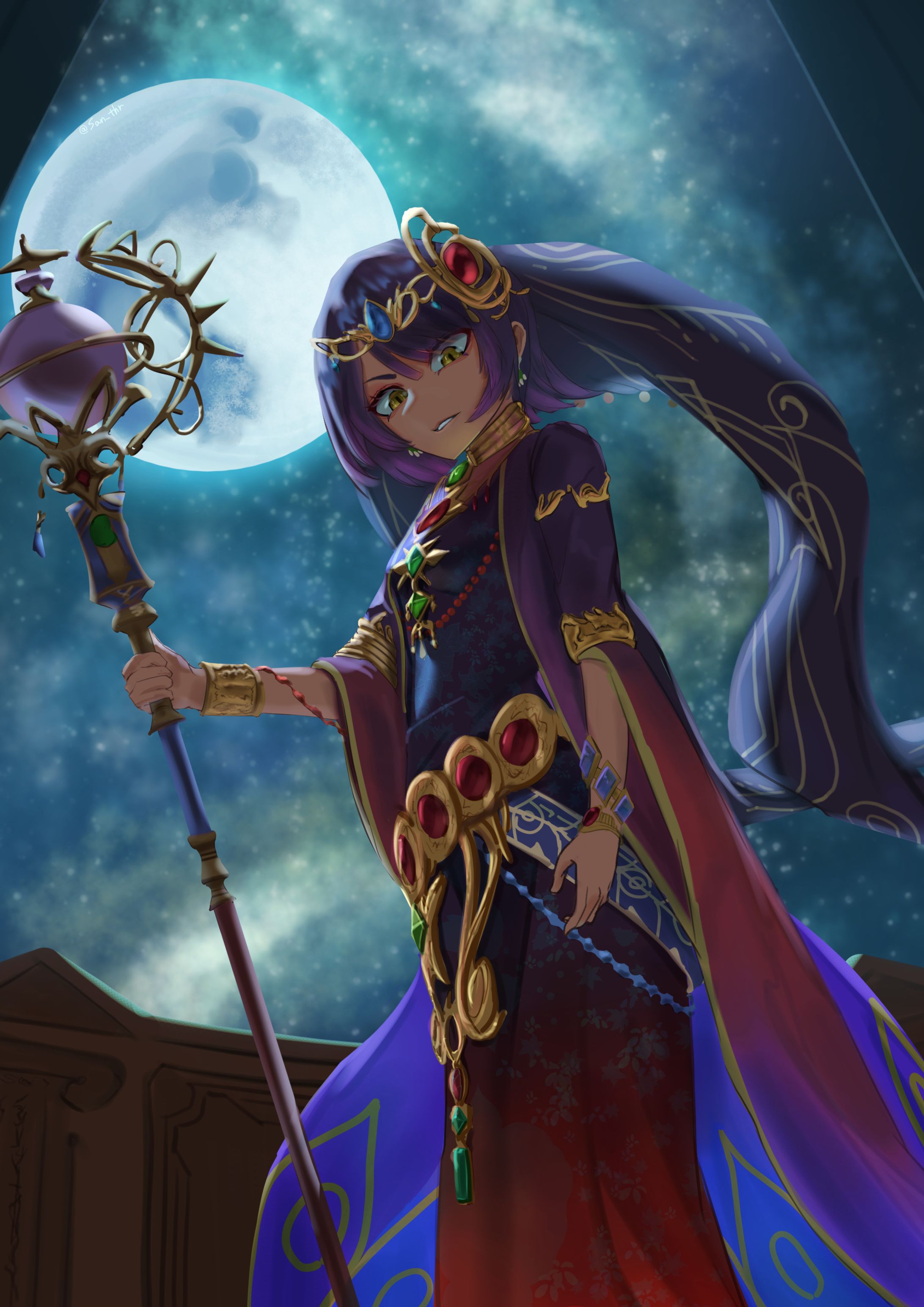 二次創作　グリムノーツ　カオス・ブドゥール姫-1