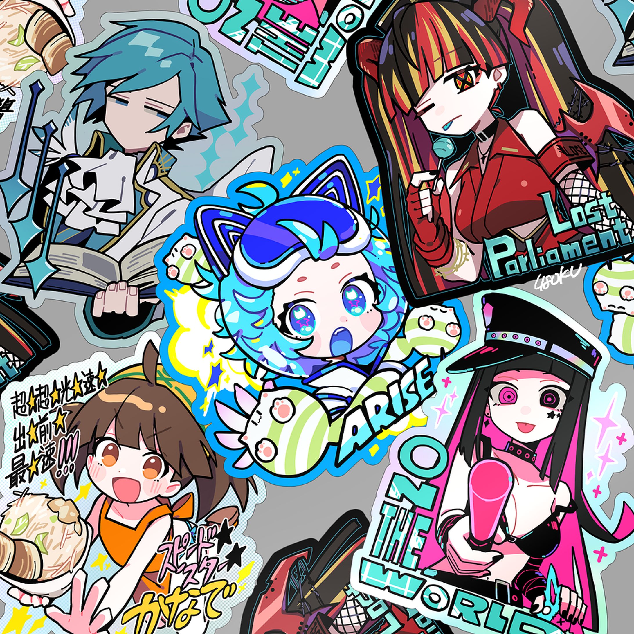【FA】SDVX ステッカーイラスト-1