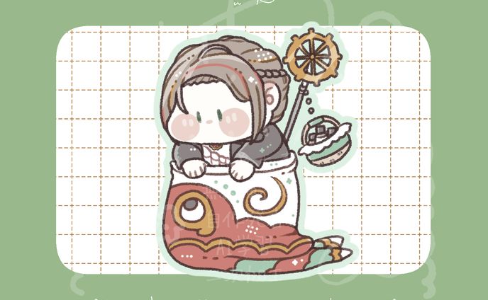 【ご依頼】量産SDイラスト/匂香薫子様