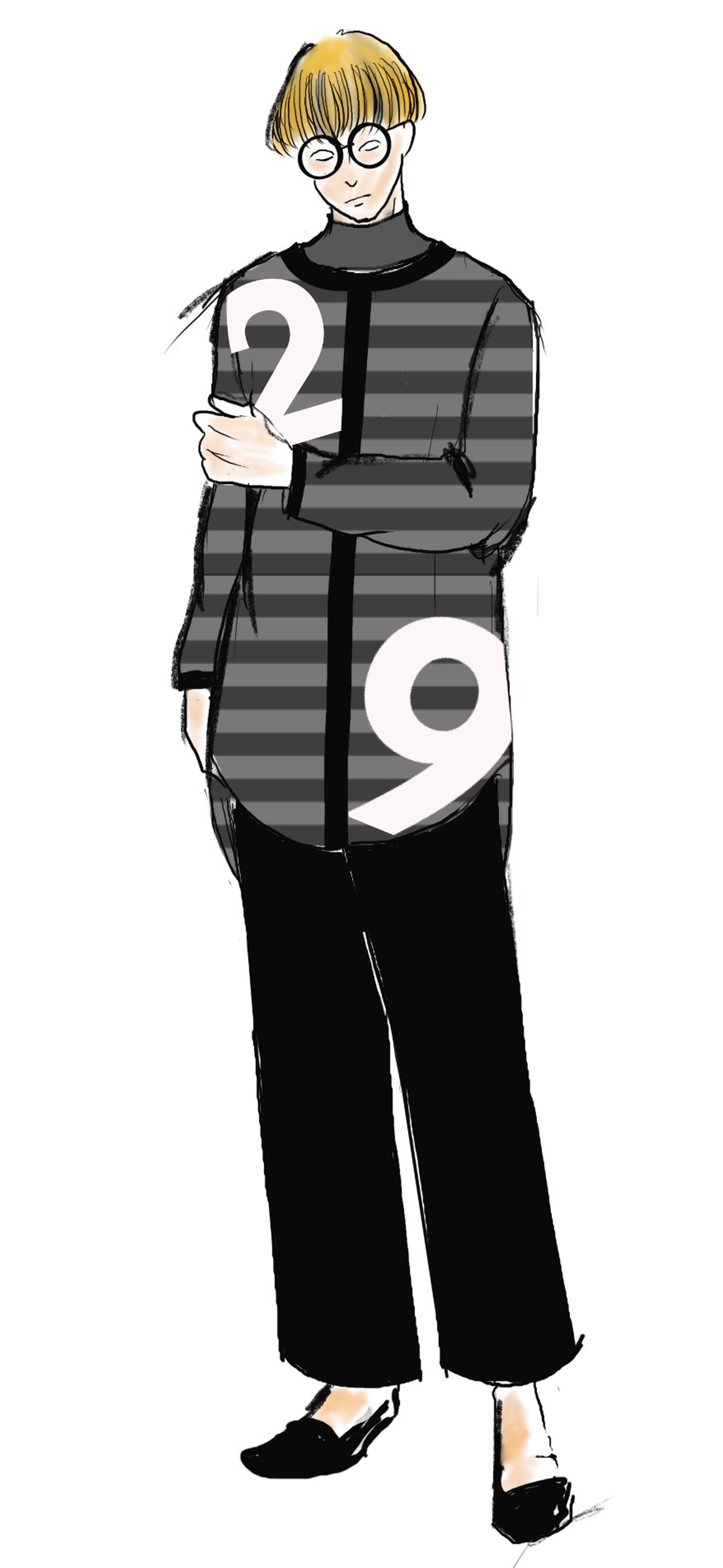 囚人のデザイン案