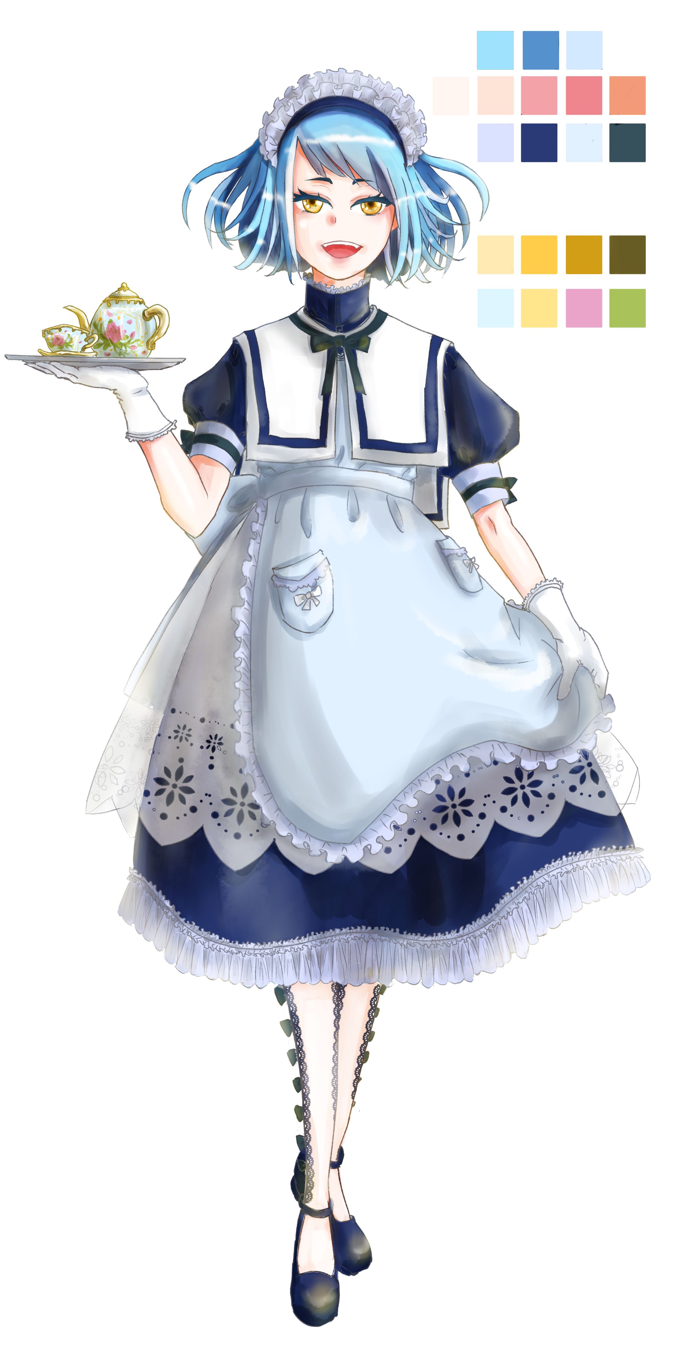 キャラクター立ち絵全身例-1