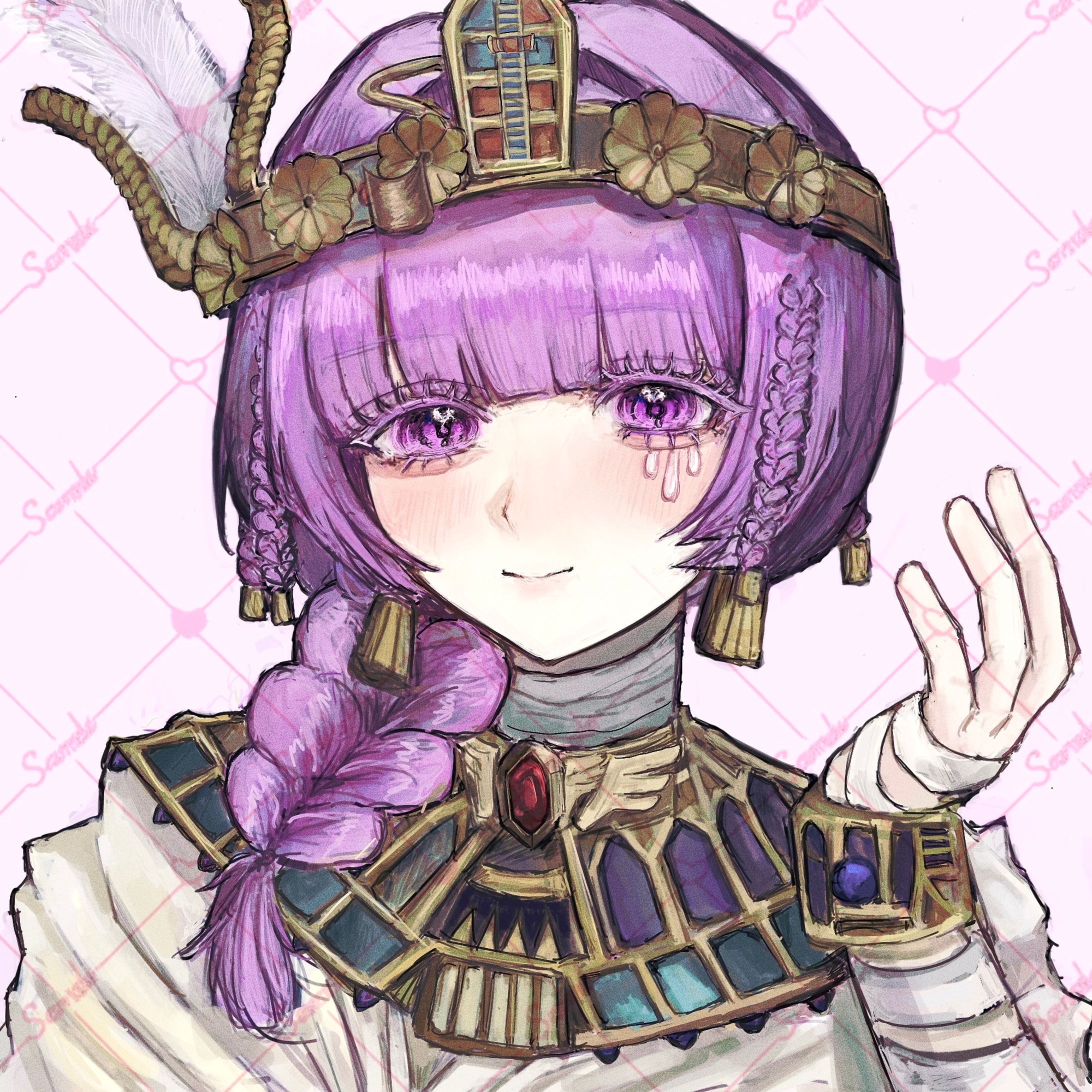 通常イラスト1人+👀C-1