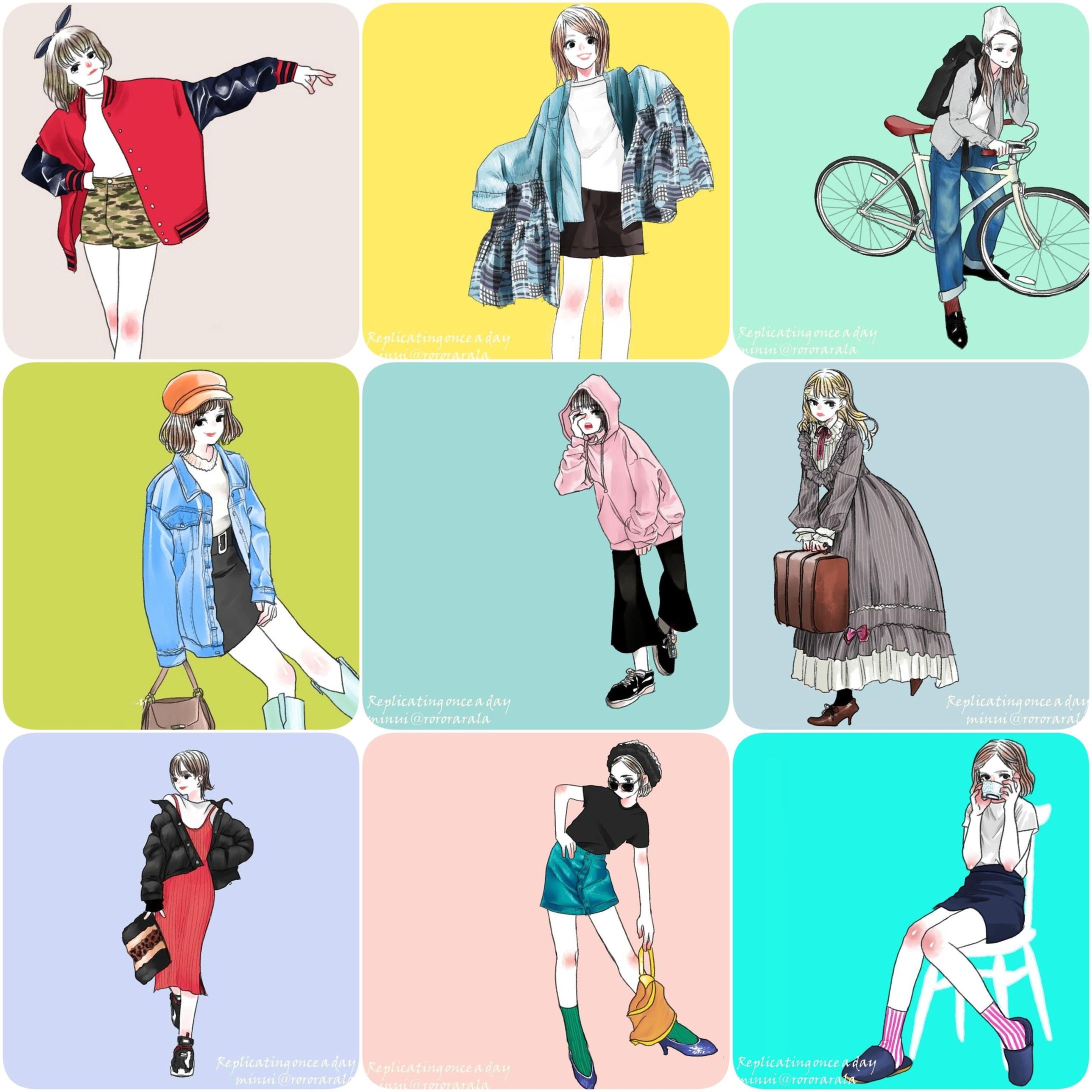 ファッションイラスト-1