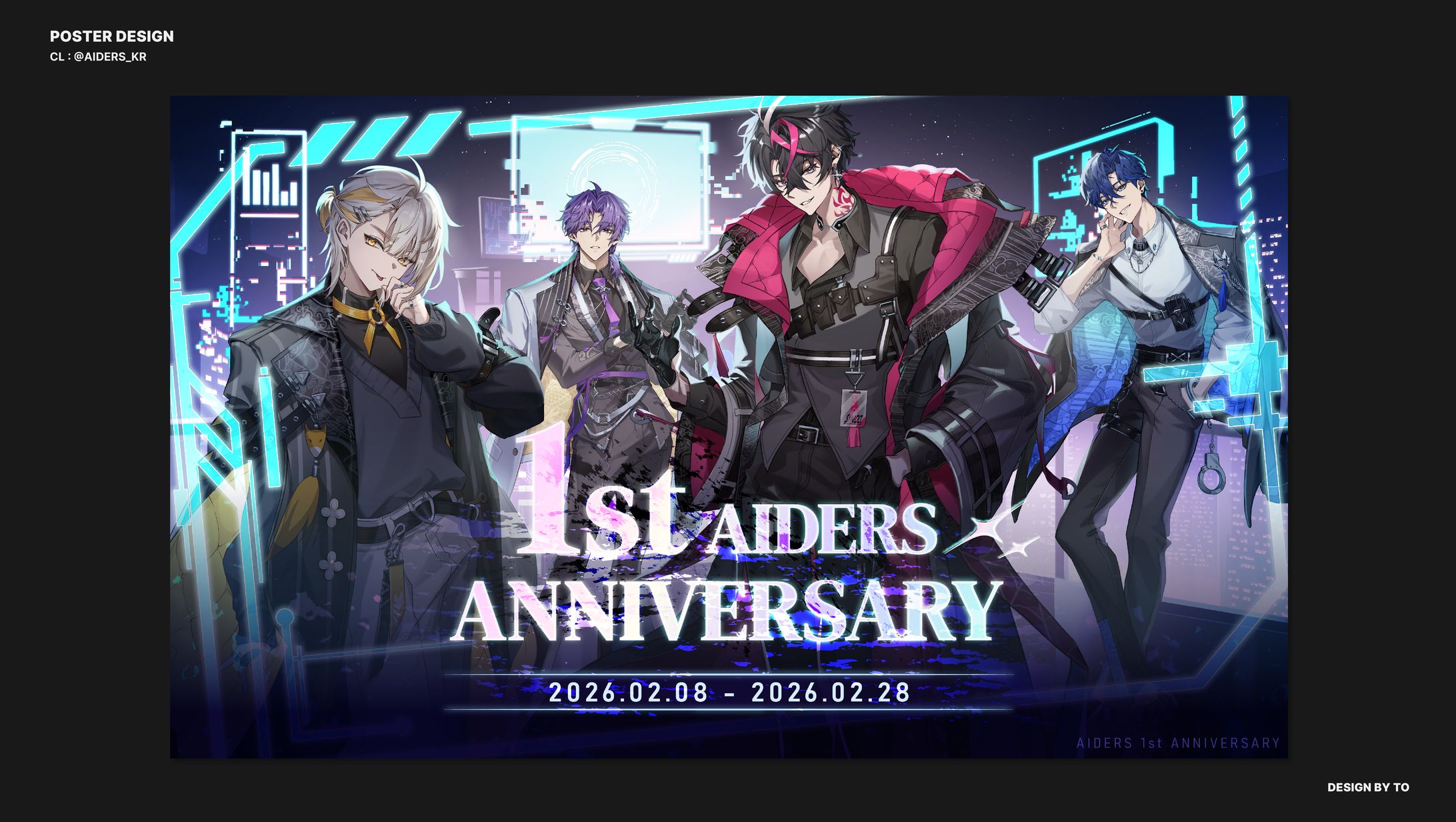 AIDERS - 1st Anniversary Goods Poster-1