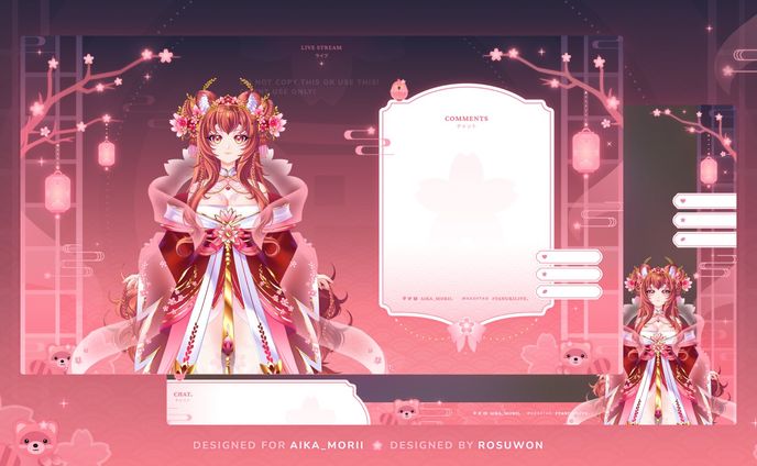 【 Stream graphics 】✼ for @.Aika_morii