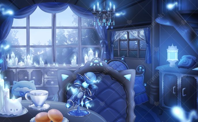 幽々ゆら様(FIRST STAGE PRODUCTION) 配信部屋背景