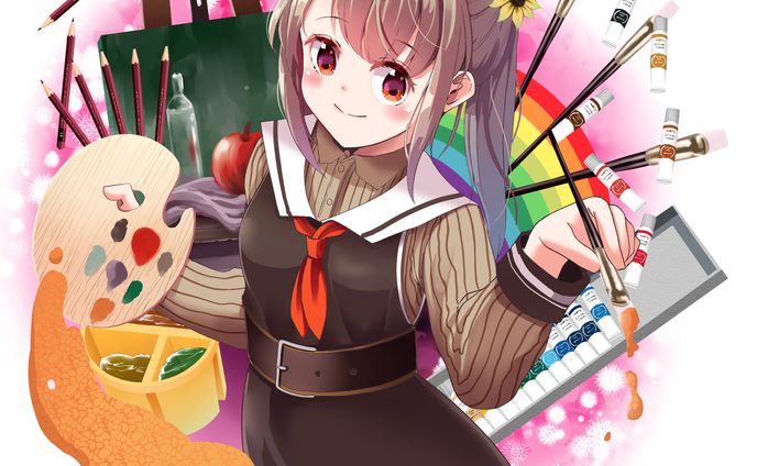 お絵描き、sample