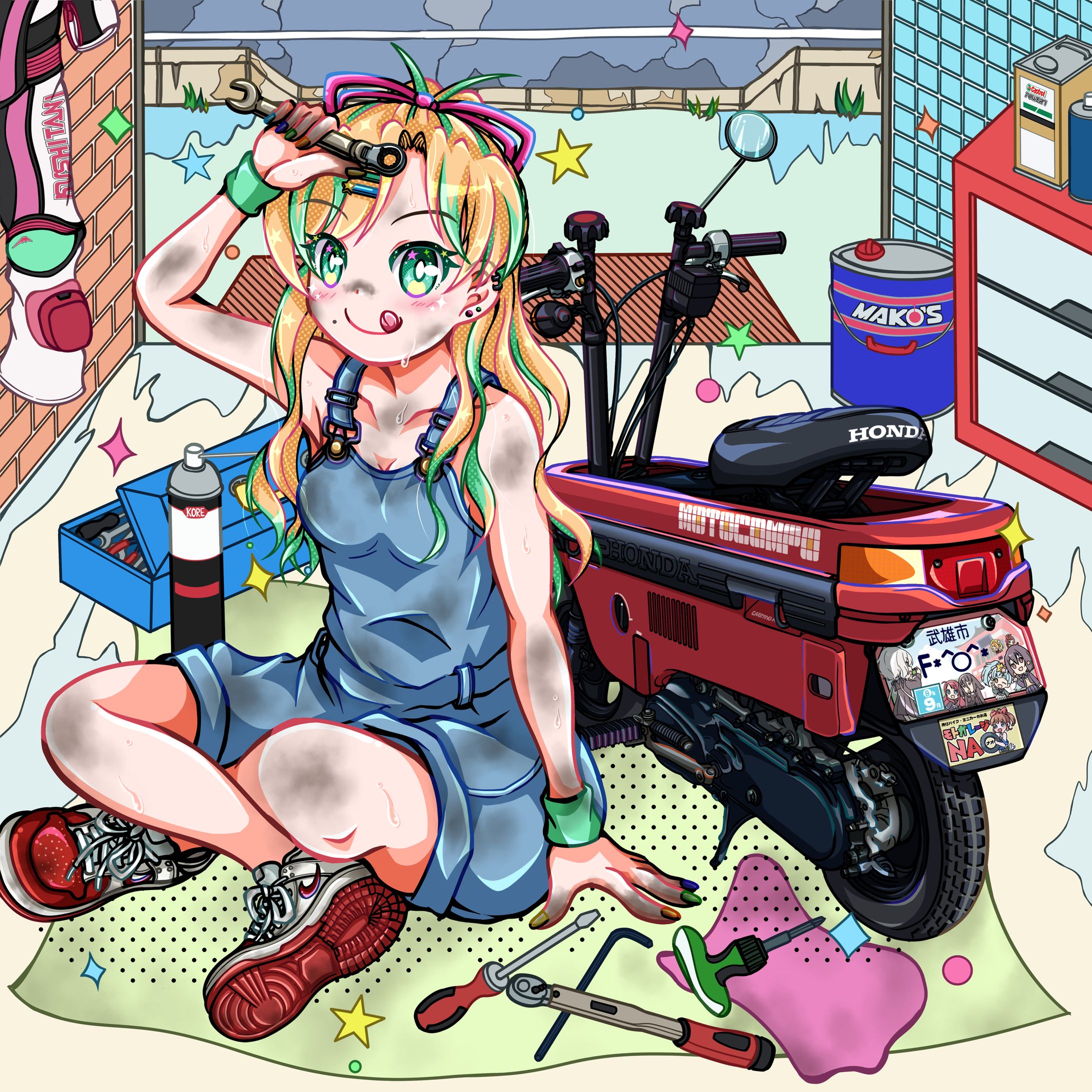 整備ギャル@モトコンポ-1