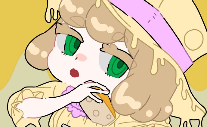 POPチーズちゃん【オリジナルアートワーク】