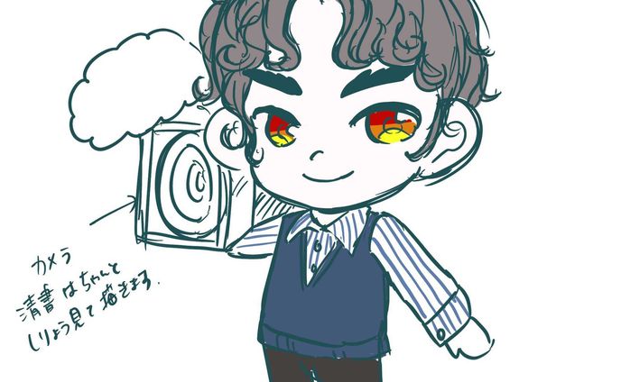 イラスト　漫画、手書き