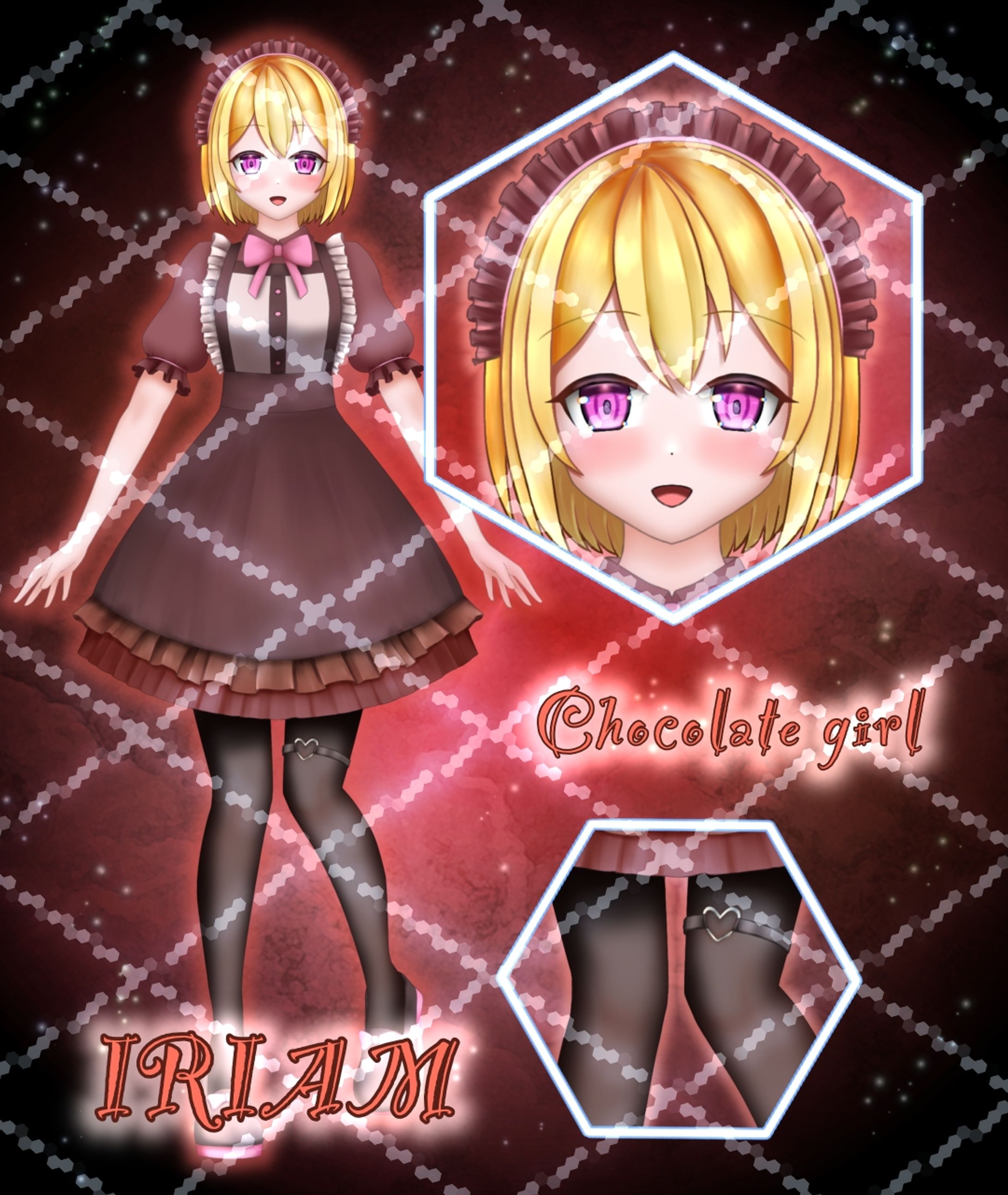 IRIAM立ち絵素材◆チョコレート-1