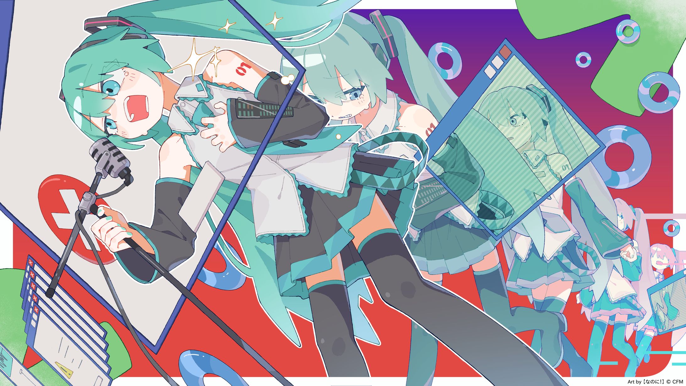 【イラスト】『超絵師展 〜IFの楽曲世界展〜』参加イラスト-1