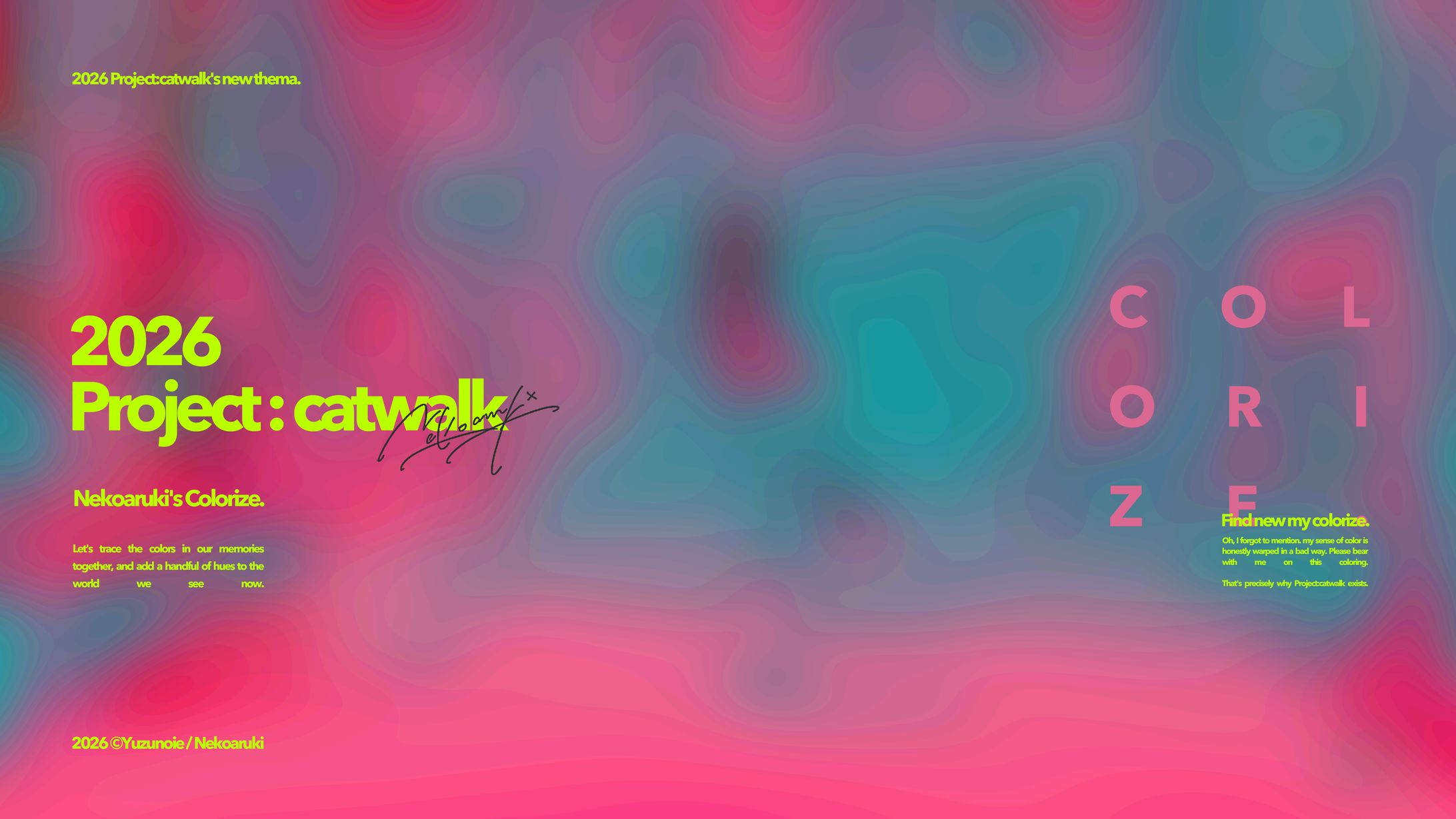 2026 project:catwalk-1