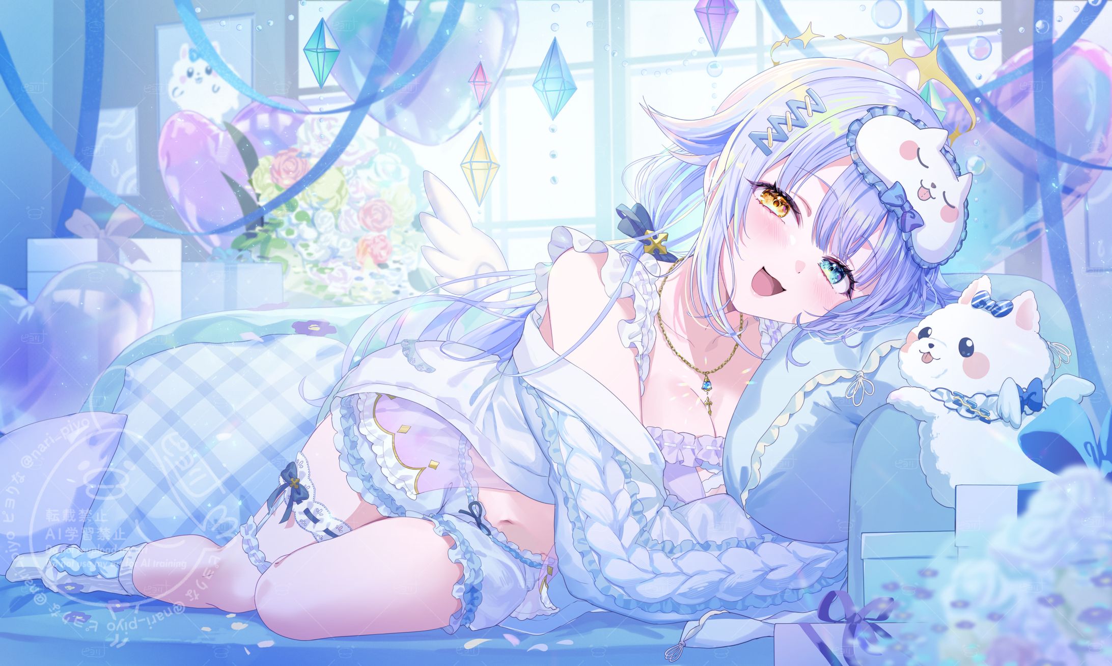 【Vtuber】あまねすや 周年イラスト-1