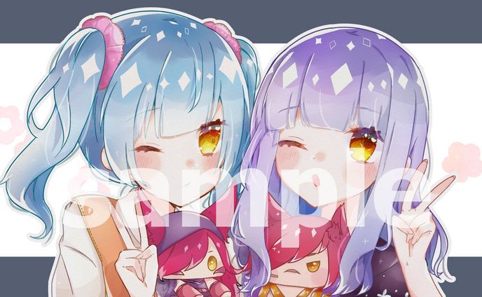 イラスト制作、自創作