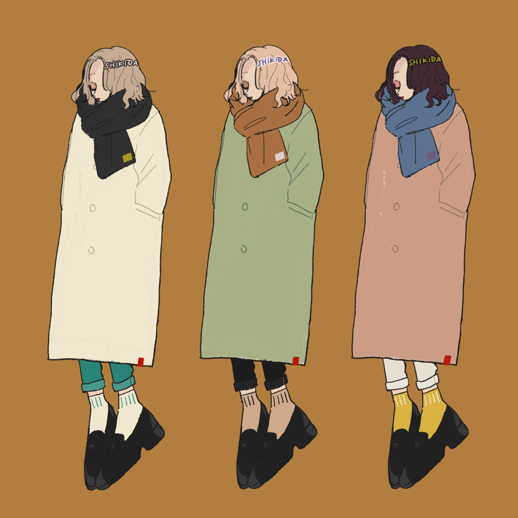 【グッズ】ファッションイラスト-1