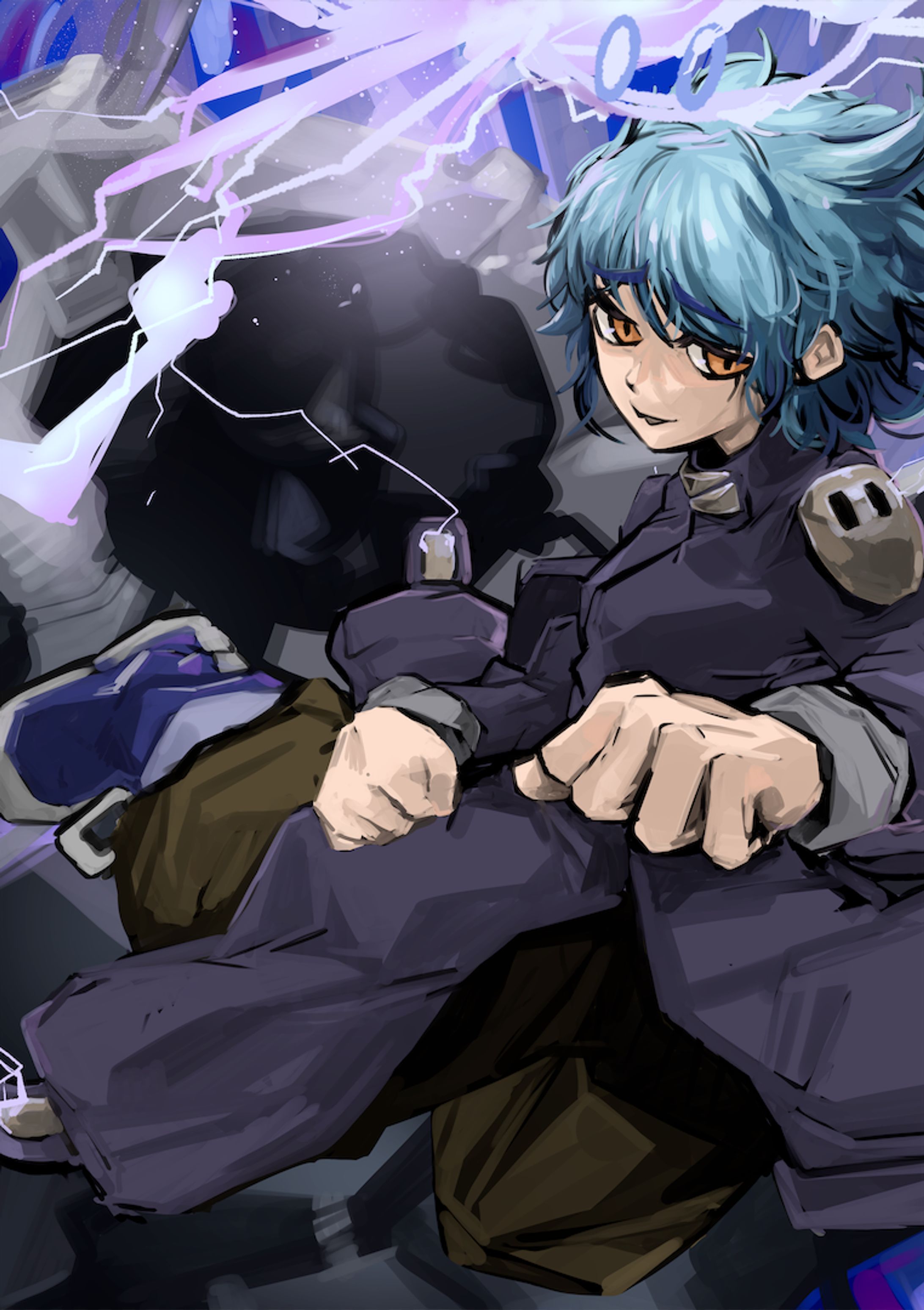 オリキャライラスト3点-1