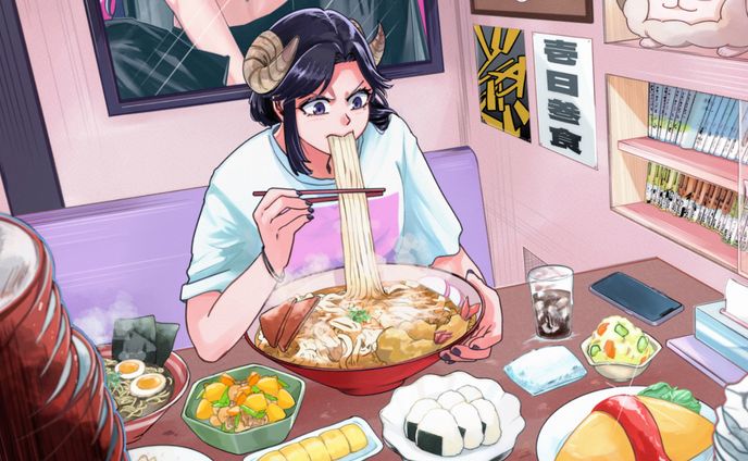 夢見めいさん・フードファイト