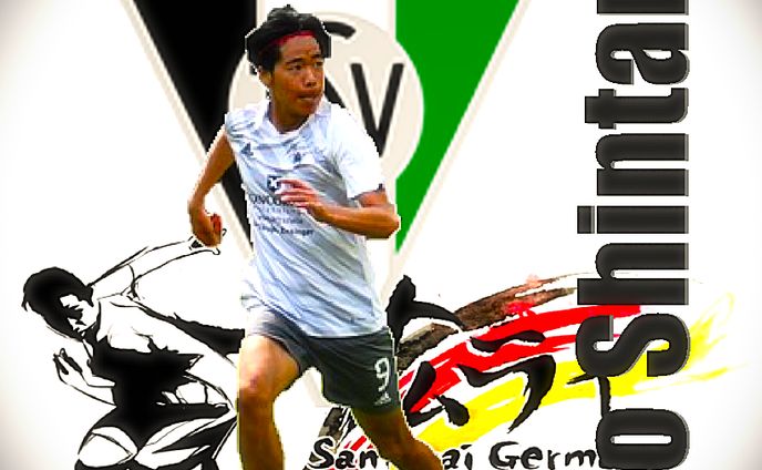 サッカー選手　広告