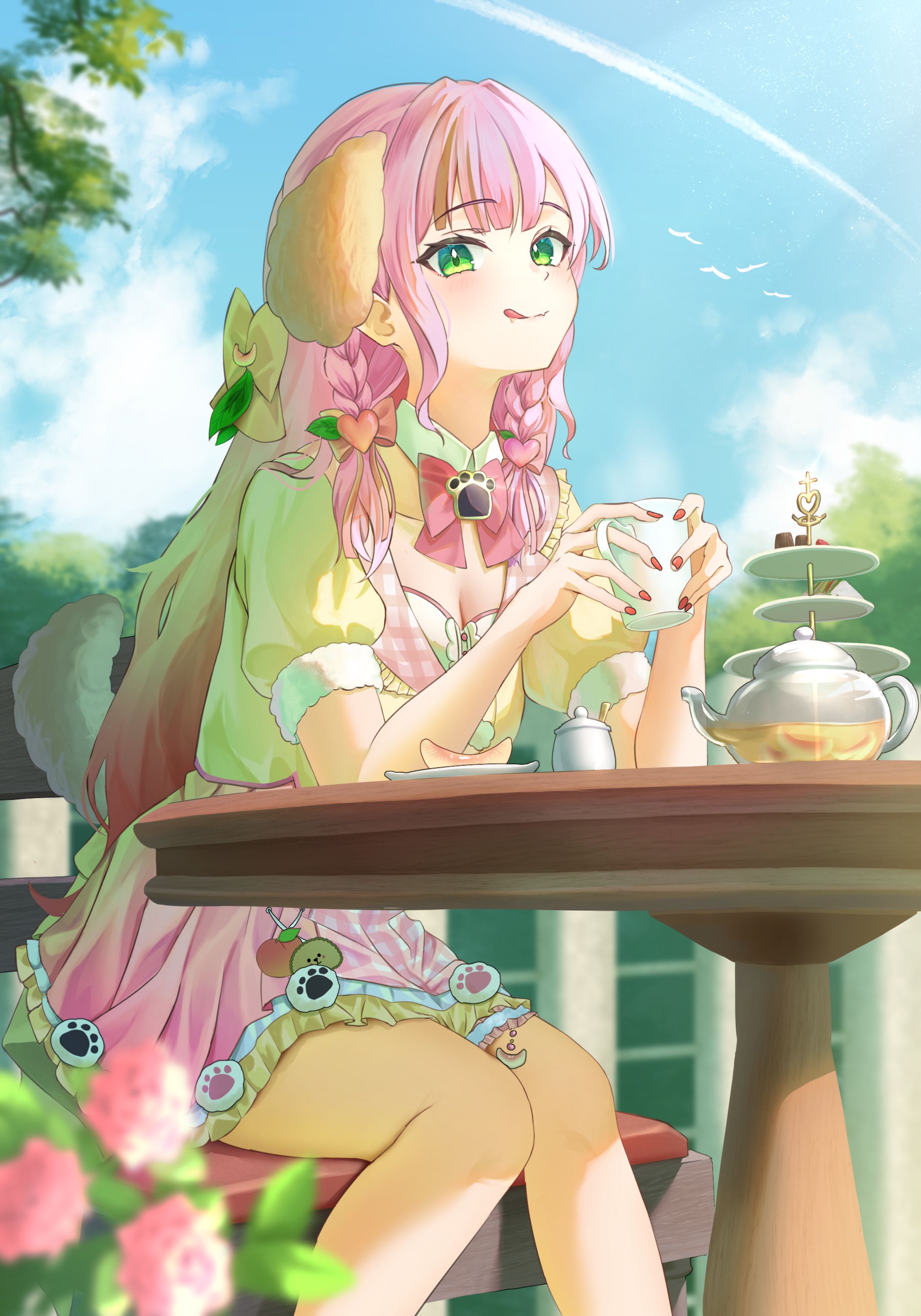 桃彩ぷどる様　活動用イラスト-1