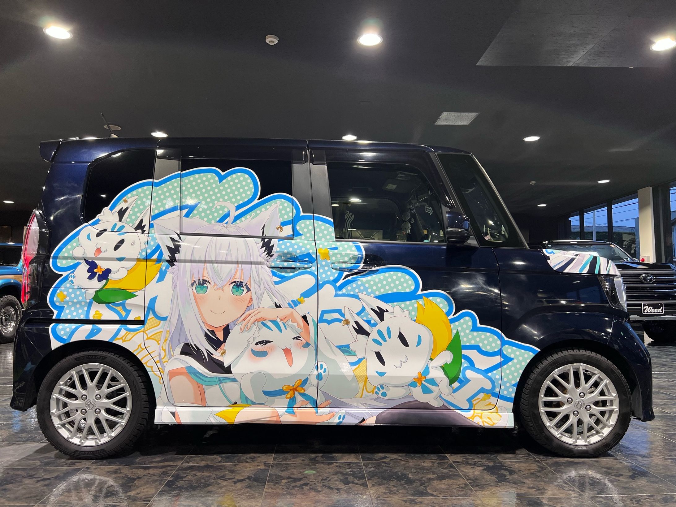 にゃんぐこーん_痛車イラスト-1