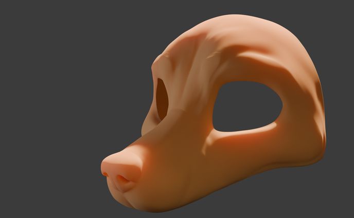 Wolf Fursuit Mask
