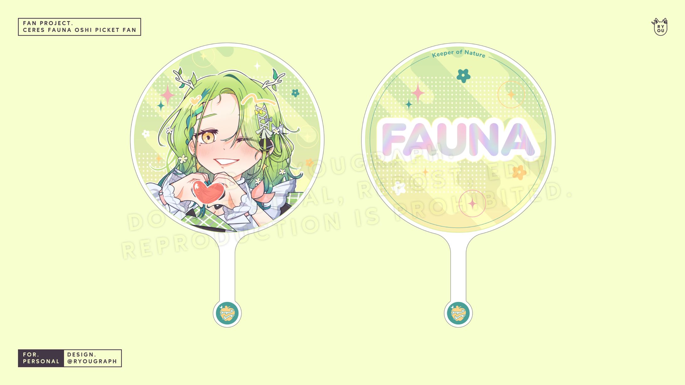 Ceres Fauna Oshi Fan-1