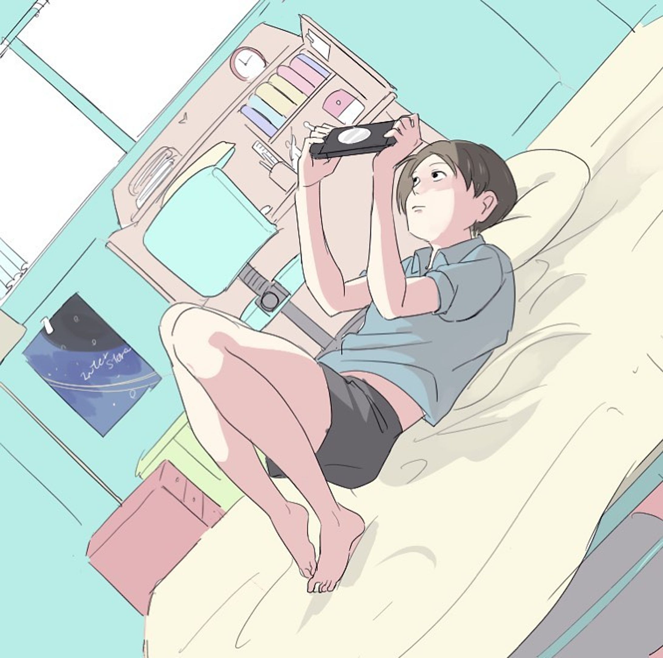 休みの日はゲームが一番

#転売禁止 #dontreport 

#illustragram #illustration #drawing #painting #originalcharacter #art #絵 #イラスト #イラストグラム #オリジナルイラスト #オリジナル #originalart #inkdrawing-1